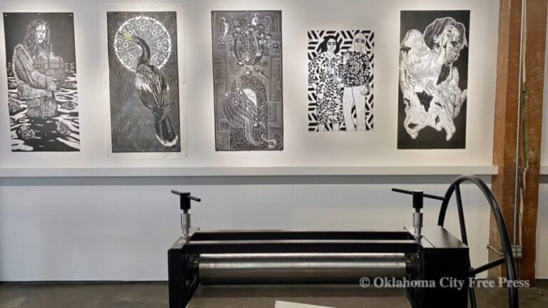 ‘Big Ink’ at Artspace Untitled reveals depth, detail of woodblock printing