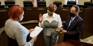 OKC City Council swears in new members and winning incumbents