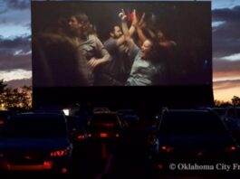 deadCenter Film Fest fans enjoy schedule launch at Winchester Drive-In