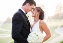 This Glamorous Black Tie Wedding Has Us Swooning